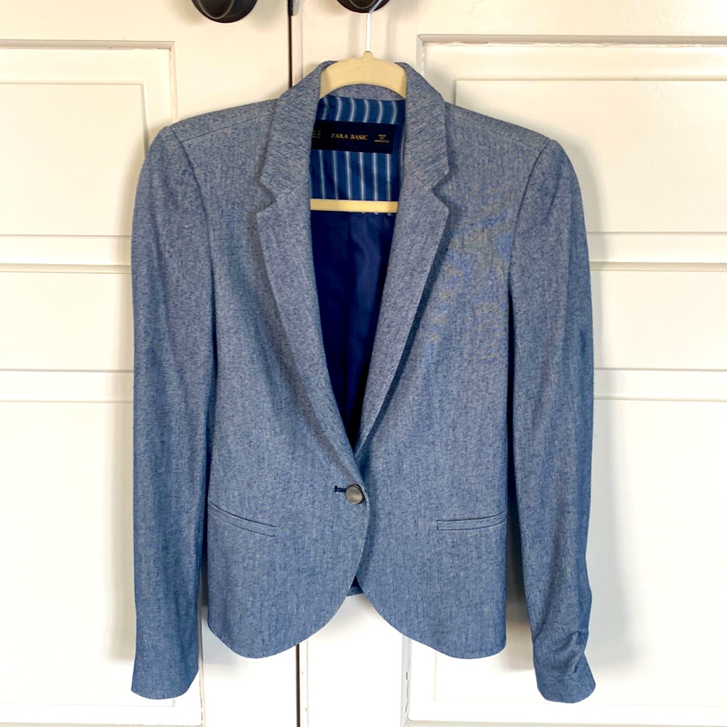 Zara Basic Blazer - Size Xs